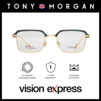 Tony Morgan Women's Black Metal Square Eyeglasses TMZS52062C353PNK - Vision Express Optical Philippines