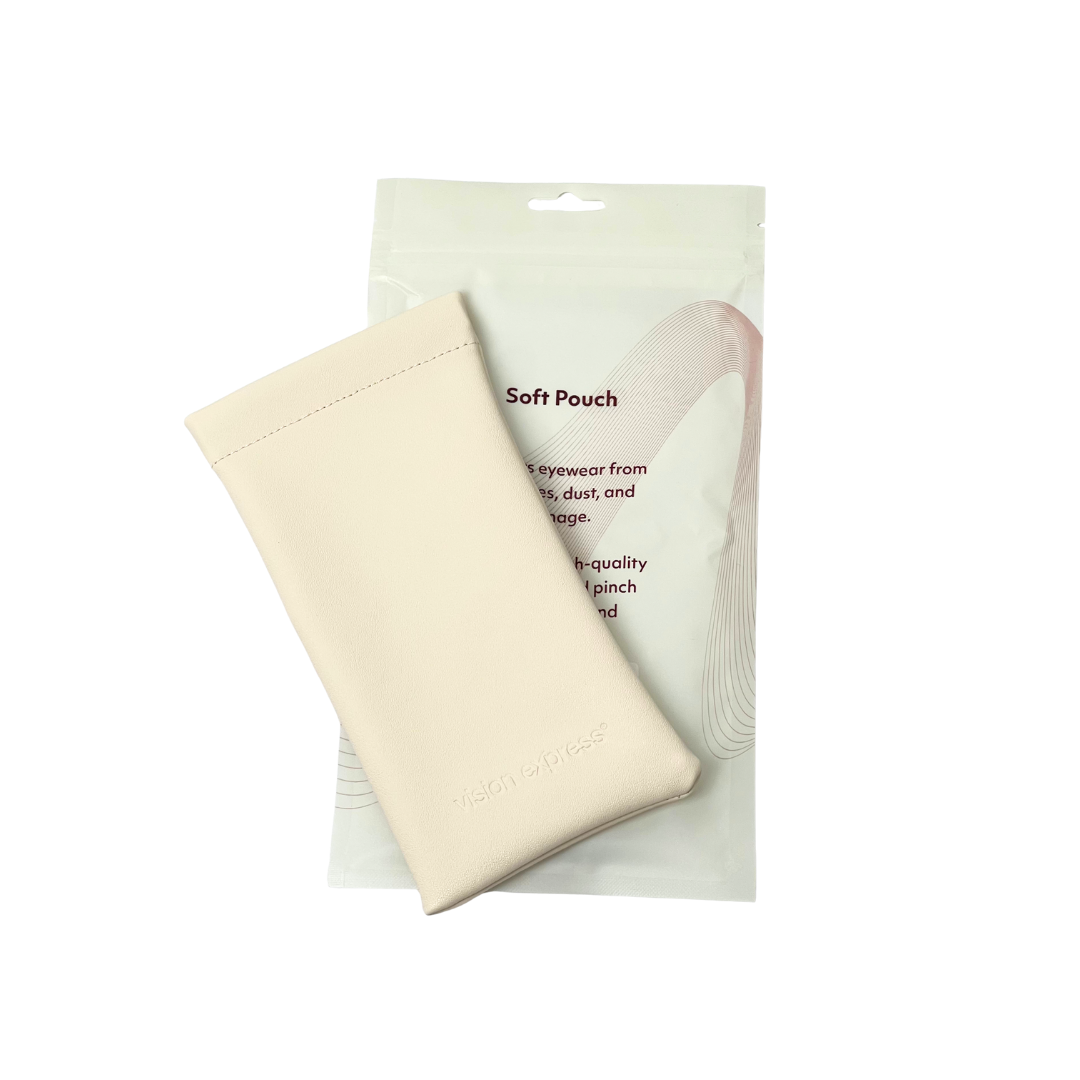 Vision Express Beige Eyewear Soft Pouch - Vision Express Optical Philippines