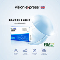 Bausch & Lomb Soflens59 Monthly Contact Lens 6pcs - Vision Express Optical Philippines