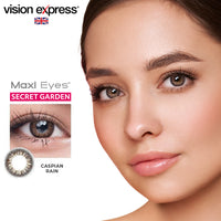 Maxi Eyes Secret Garden Series *NEW* Colored Contact Lenses (Caspian Rain) - Vision Express Optical Philippines