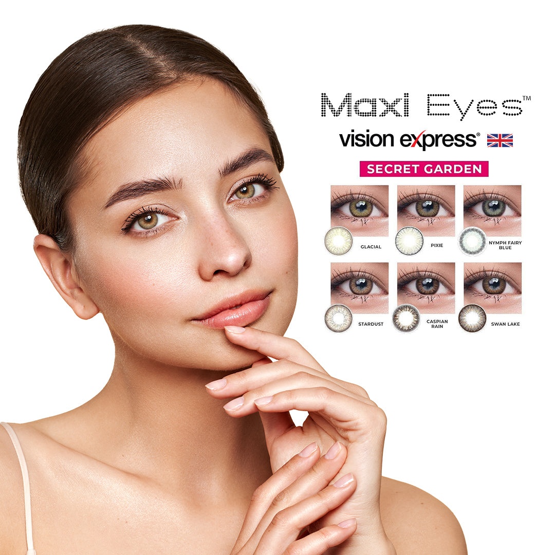 Maxi Eyes Secret Garden Series *NEW* Colored Contact Lenses (Caspian Rain) - Vision Express Optical Philippines