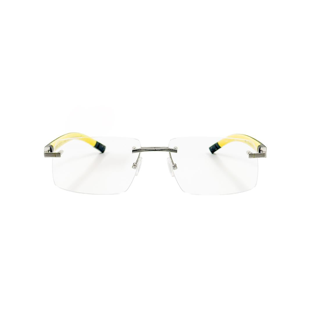 9.81 Rectangle Silver Eyeglasses NE500012U01758