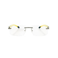 9.81 Rectangle Silver Eyeglasses NE500012U01758