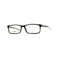 Hugo Boss Rectangle Tortoise Eyeglasses HB0877P0I57