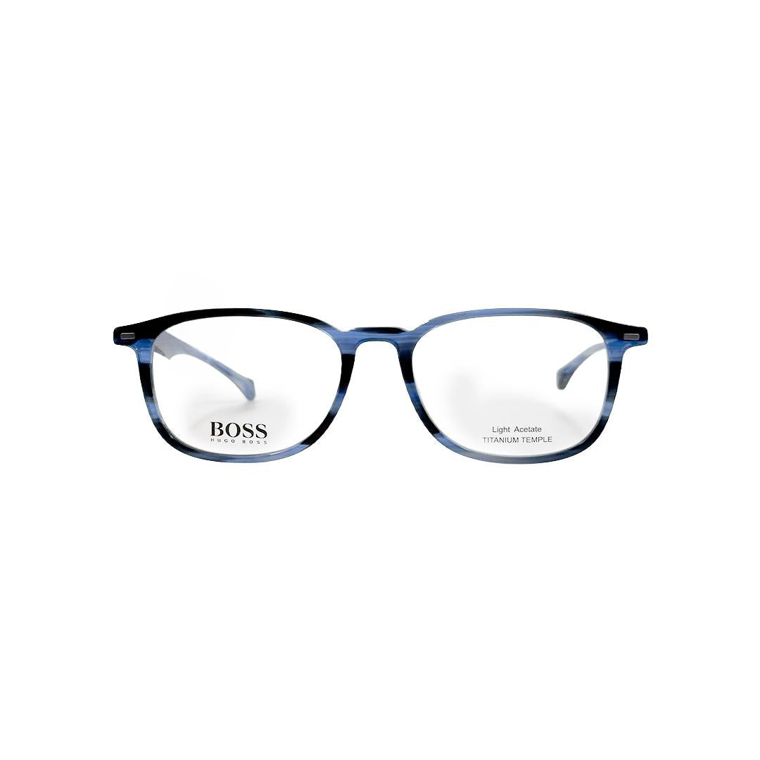 Hugo Boss Square Blue Eyeglasses HB109538I55