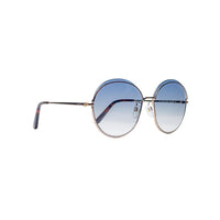 Bally Round Gold Sunglasses BY0077D28W60