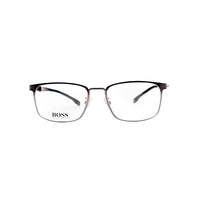 Hugo Boss Rectangle Silver Eyeglasses HB1295FR8055
