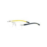 9.81 Rectangle Silver Eyeglasses NE500012U01758