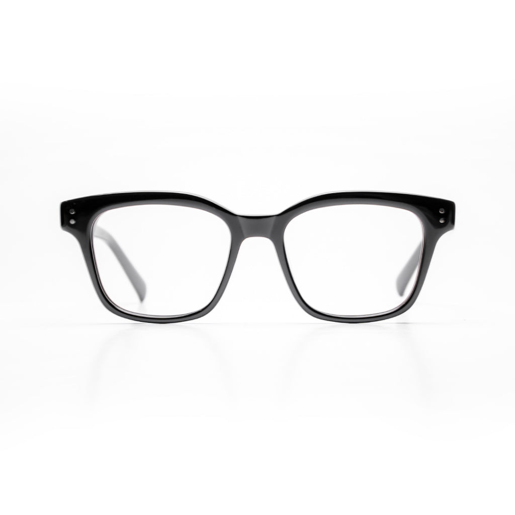 Ellis Oliver Black Square Eyeglasses for Women EVHONA1228C149