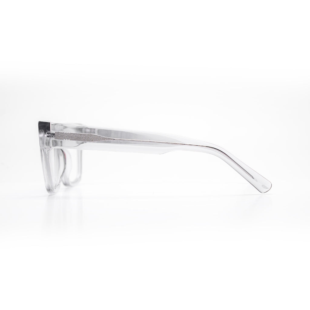 Ellis Oliver White Clear Square Eyeglasses for Men EVHSAA1187C153 - Vision Express Optical Philippines