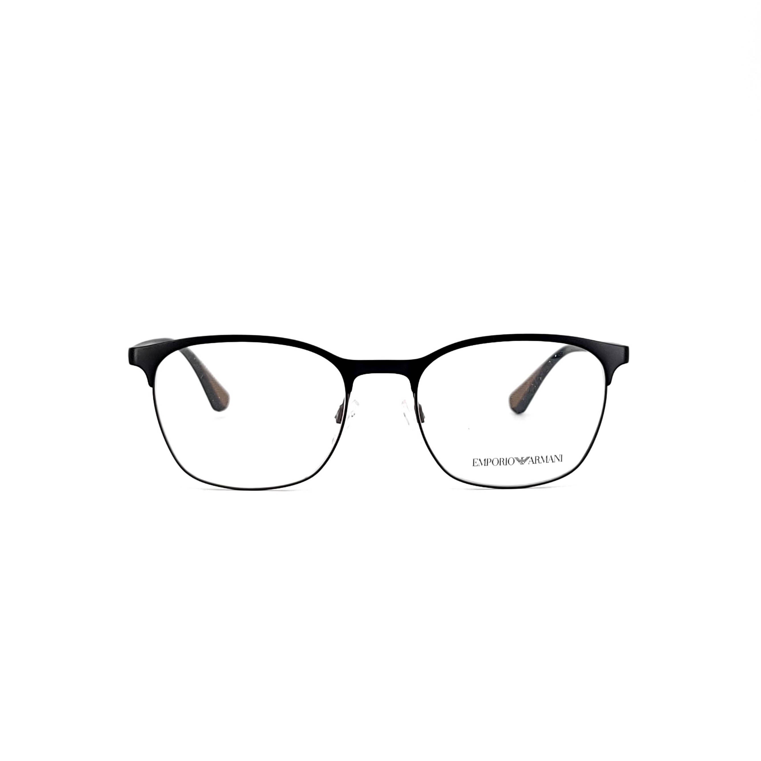 Emporio Armani Men's Black Metal Square Eyeglasses EA1114/3120 – Vision ...