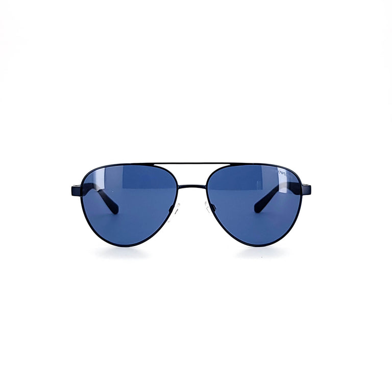 Emporio Armani Men s Blue Metal Aviator Sunglasses EA2105 3018 80