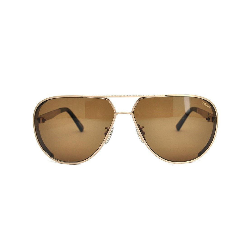 Chopard Men s Gold Metal Aviator Sunglasses SCHA81M 6438 Vision