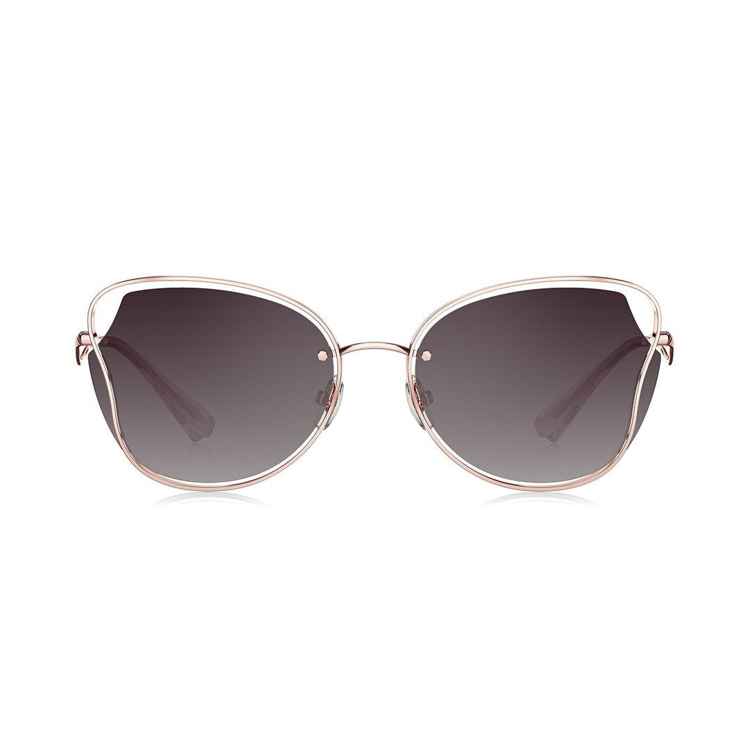Bolon Women's Gold Metal Irregular Sunglasses BL7121/A30 – Vision Express