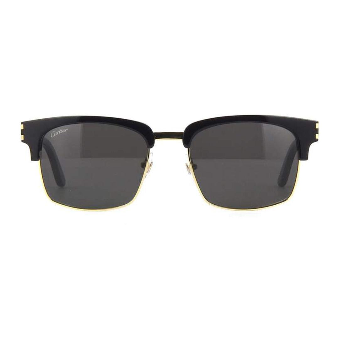 Cartier Men's Black Plastic Square Sunglasses CT0132S/001 – Vision Express