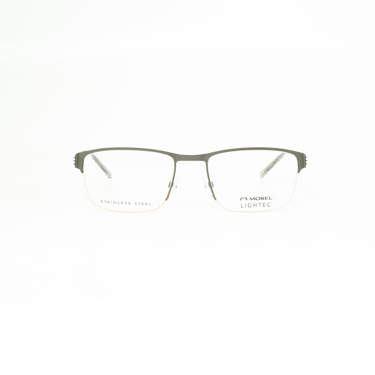 Oga Men's Grey Metal Rectangle Eyeglasses OGA30241LGO0354 - Vision Express Optical Philippines