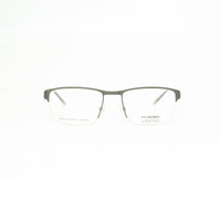Oga Men's Grey Metal Rectangle Eyeglasses OGA30241LGO0354 - Vision Express Optical Philippines