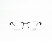 Oga Men's Black Metal Rectangle Eyeglasses OGA30241LNB0154 - Vision Express Optical Philippines