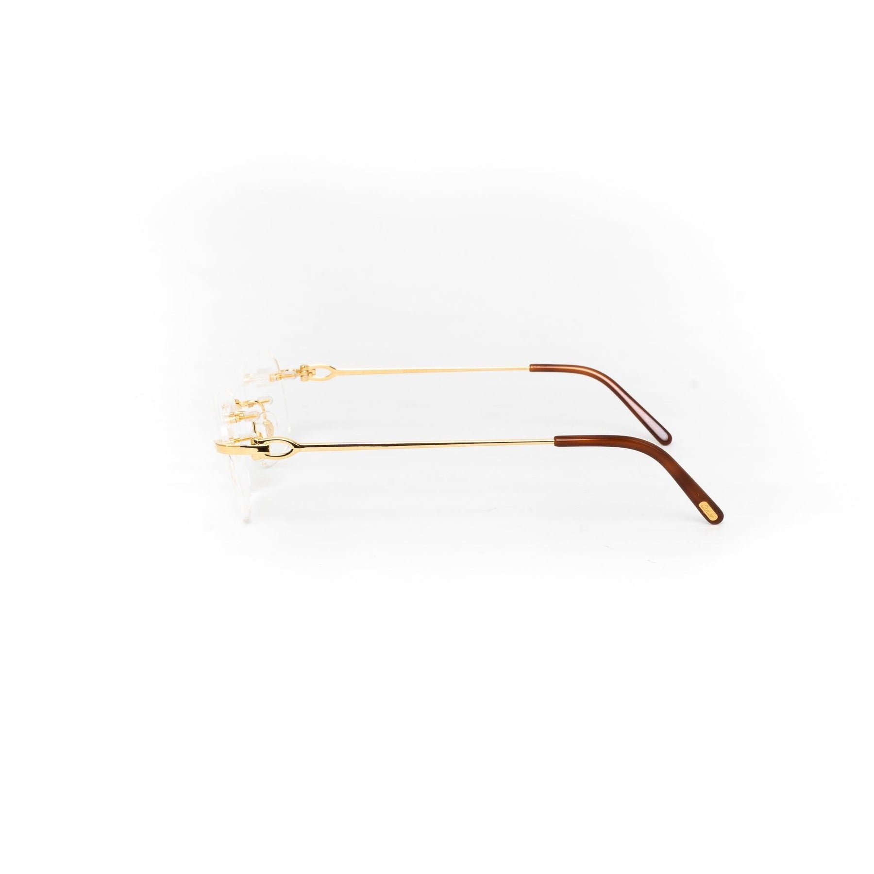 Cartier Unisex Clear Metal Square Eyeglasses CT0050O/001 – Vision Express