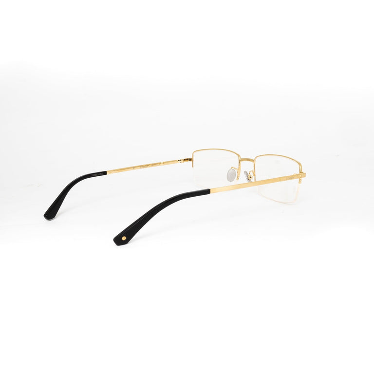 Cartier Men s Gold Metal Square Eyeglasses CT0255O 004 Vision Express