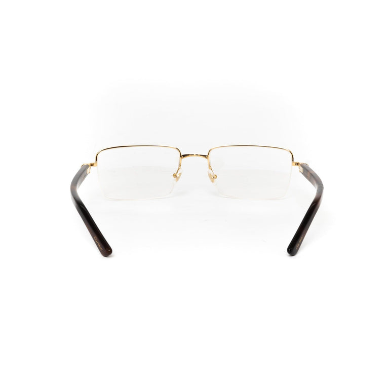 Cartier Men s Gold Metal Square Eyeglasses CT0042O 003 Vision