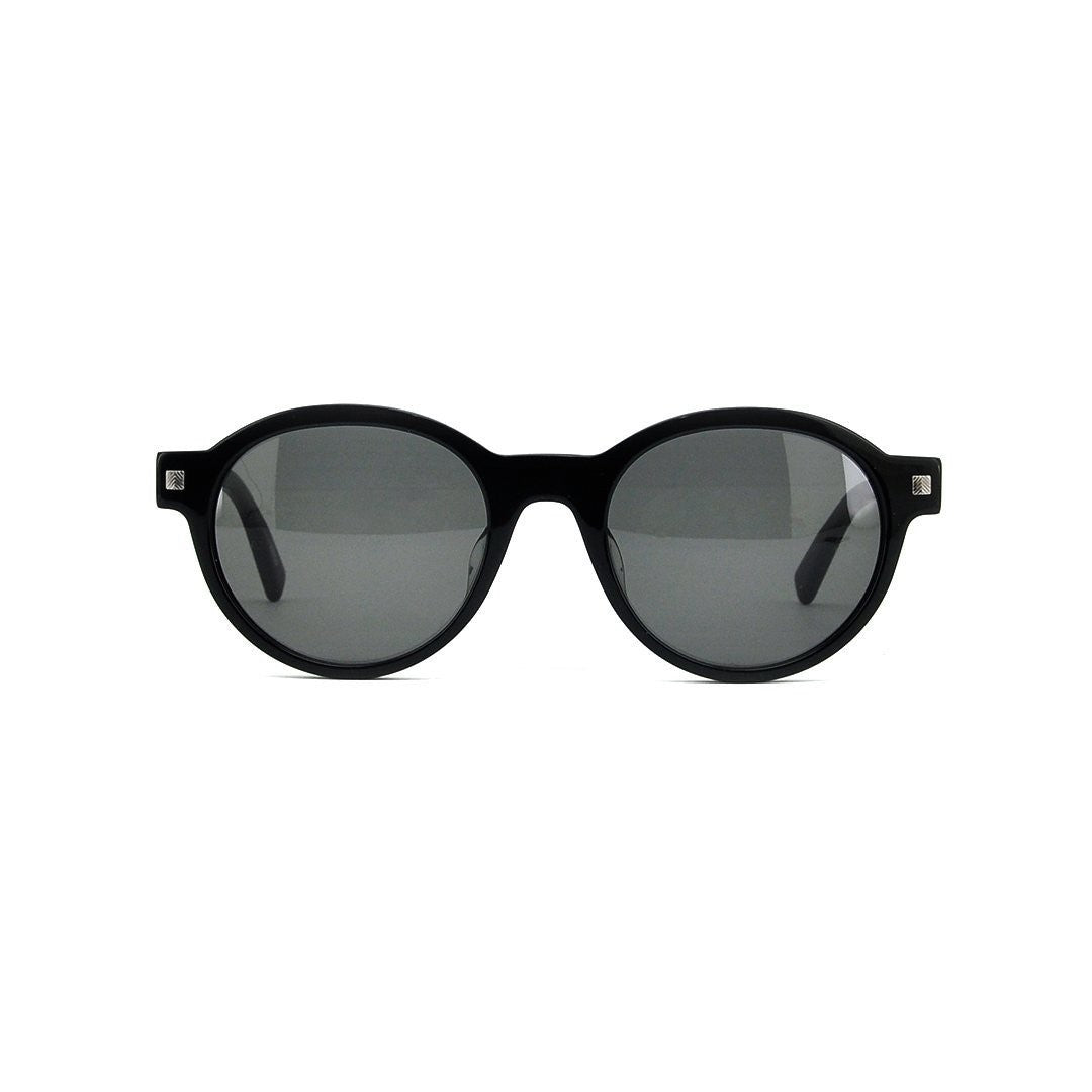 E. Zegna Men's Black Plastic Round Sunglasses EZ 0100F/01A – Vision Express