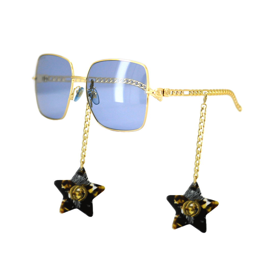 Gucci Square w/ Star-Shaped Charms GG 0724S/004 | Sunglasses - Vision Express Optical Philippines