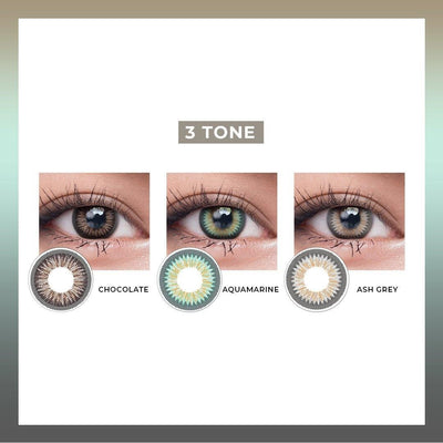 Maxi Eyes 3 Tone Natural Series Colored Contact Lenses - Vision Express Optical Philippines