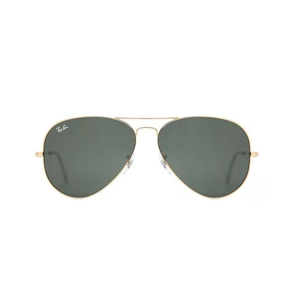 Ray-Ban Unisex Gold Metal Aviator Sunglasses RB3026/L2846 – Vision