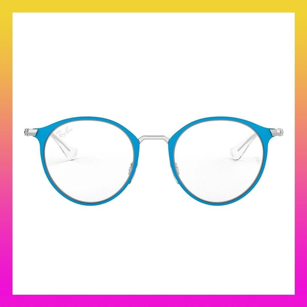 Ray-Ban Kids Blue Plastic Irregular Eyeglasses RY1053/4068_43 - Vision Express Optical Philippines